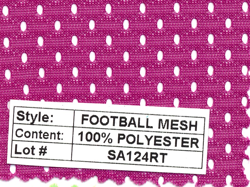 Football Mesh 100% Polyester